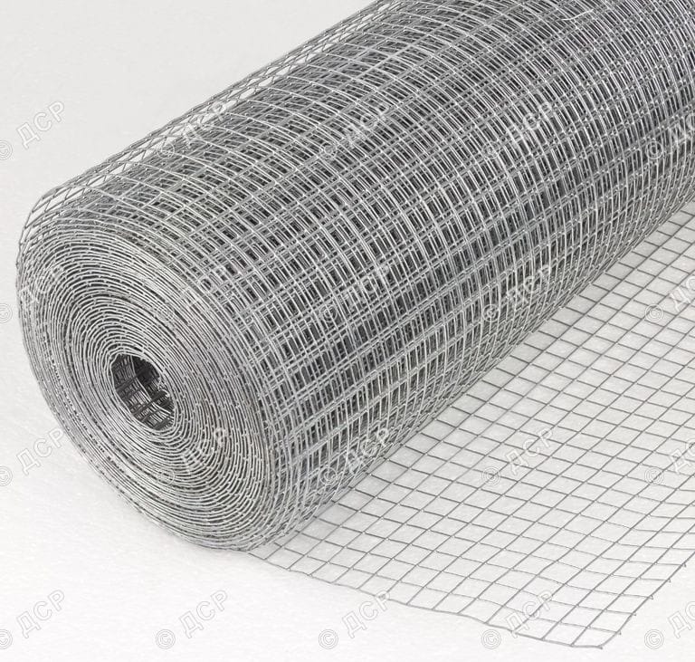 Сетка оцинк. 1×5м (2×2см, 1.05мм)